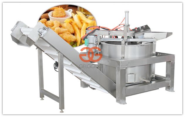 Máquina centrífuga desaceitadora de alimentos fritos de 800 mm