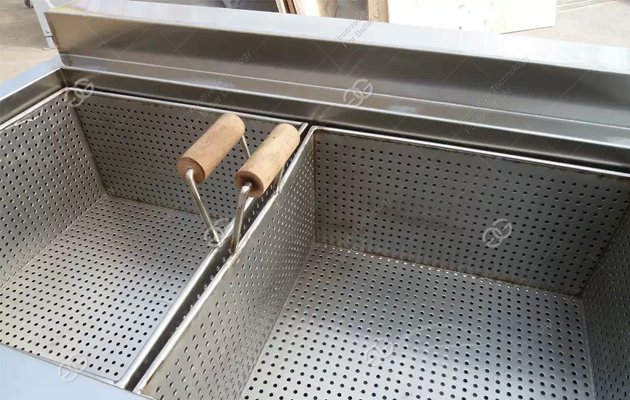 Máquina para freír alimentos fritos