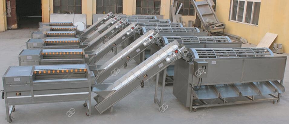 Máquina clasificadora de frutas