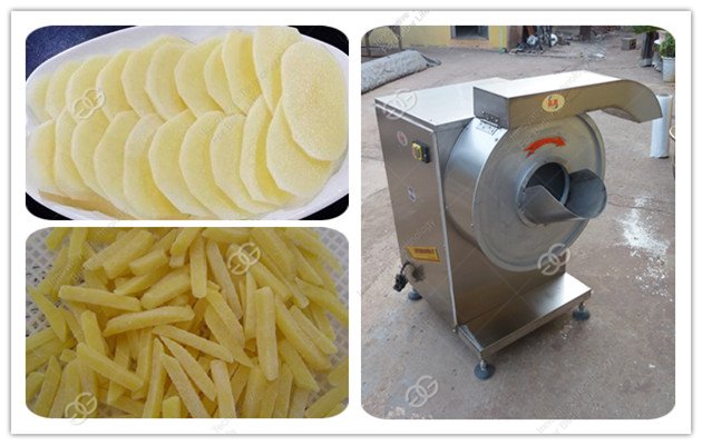 Máquina cortadora de patatas