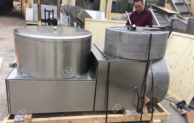 Máquina centrífuga de secado de mariscos