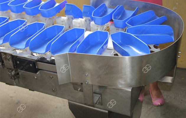 Piezas de la máquina clasificadora de peso de alitas de pollo