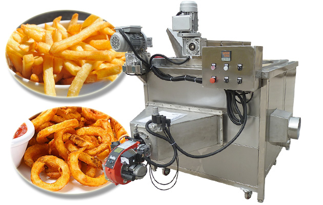 Máquina freidora de patatas fritas