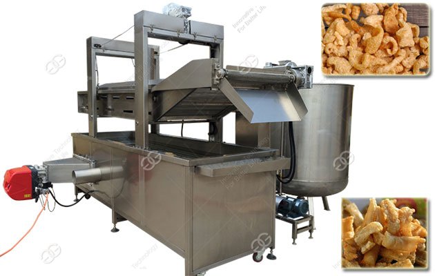 Máquina freidora de chicharrones de cerdo
