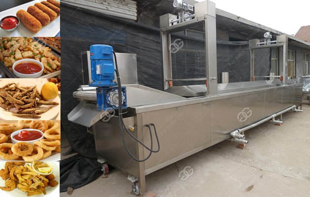 Freidora automática de chicharrones de cerdo