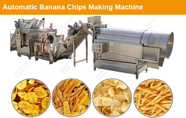Maquina para hacer chips de banana