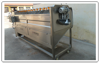 Máquina peladora de limpieza industrial
