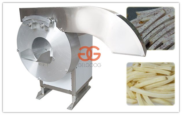 Máquina cortadora de patatas GELGOOG para patatas fritas