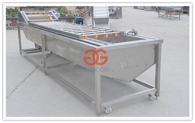 Lavadora de frutas y verduras de 500 kg/h
