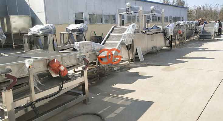 Planta de fabricación de patatas fritas GELGOOG