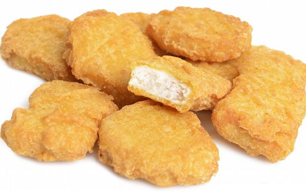 Línea para producción de nuggets de pollo
