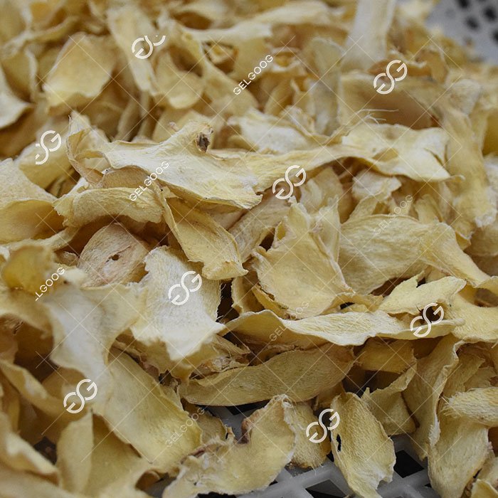 Rodajas de jengibre seco